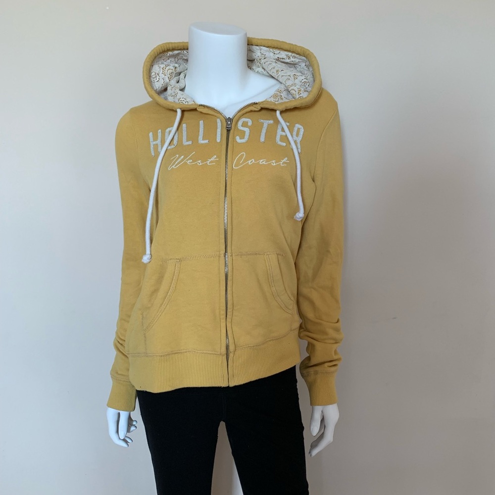 Hollister LACE Hood Zip up Hoodie